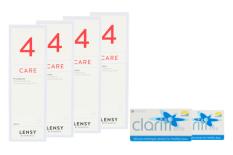 Clariti Elite 2 x 6 Monatslinsen + Lensy Care 4 Halbjahres-Sparpaket