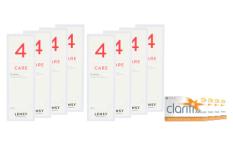 Clariti XR toric 4 x 6 Monatslinsen + Lensy Care 4 Jahres-Sparpaket