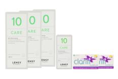 Clariti multifocal 2 x 6 Monatslinsen + Lensy Care 10 Halbjahres-Sparpaket