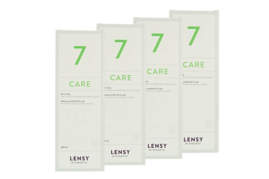 Sparpakete Linsenmittel Lensy Care 7 4 x 360 ml All-in-One Lösung