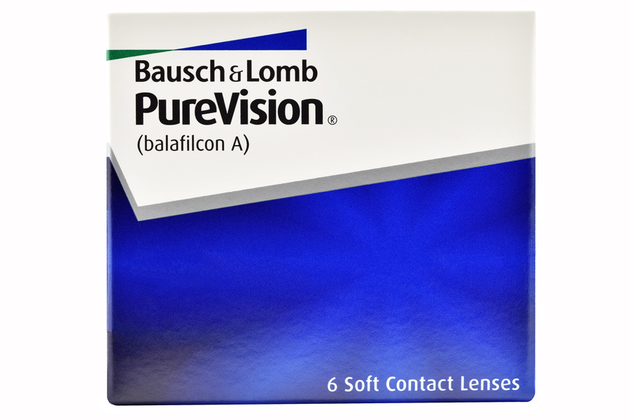 Sphärische Kontaktlinsen Pure Vision 6 Monatslinsen