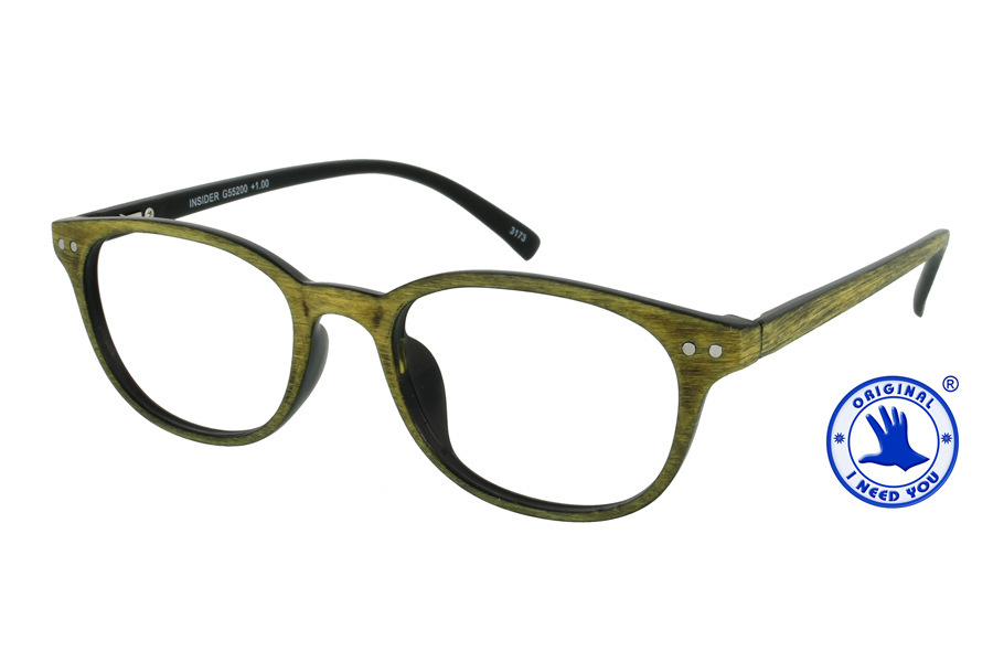 Brillenmarken Insider Lesebrille in Grün