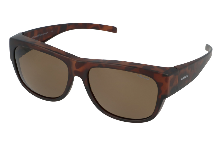 Brillenmarken Polaroid Suncovers P9003 MQUIG Havanna Matt Sonnenbrille