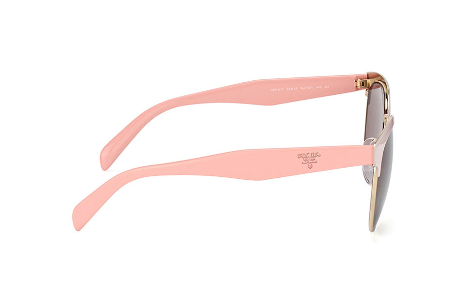 Brillenmarken Prada 61TS-VIA6X1 Rosa Beige/ Pale Gold Violet