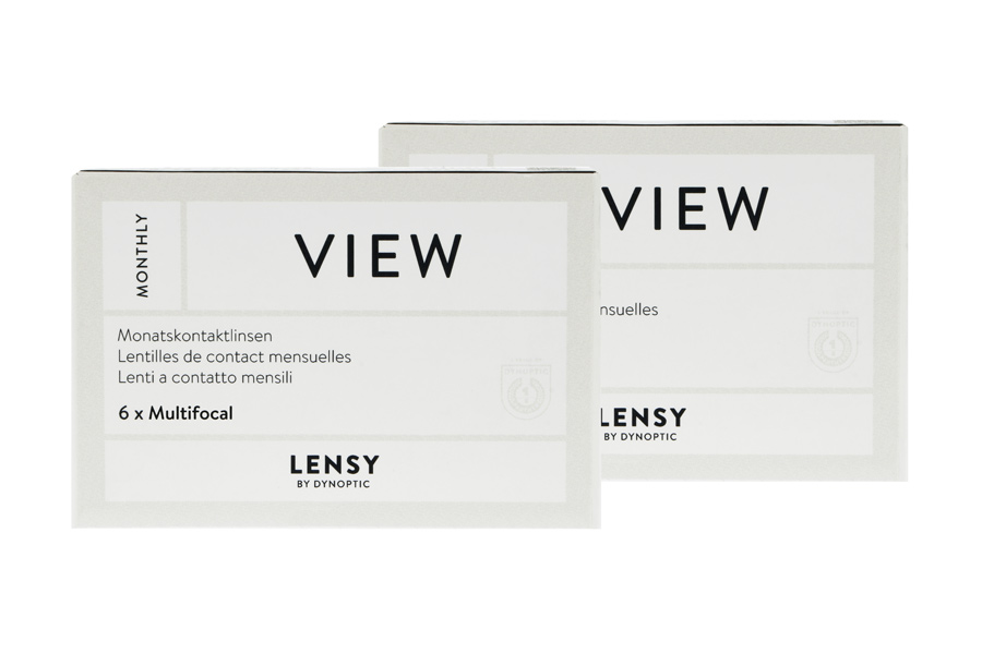 Monatslinsen Lensy Monthly View Multifocal 2 x 6 Monatslinsen