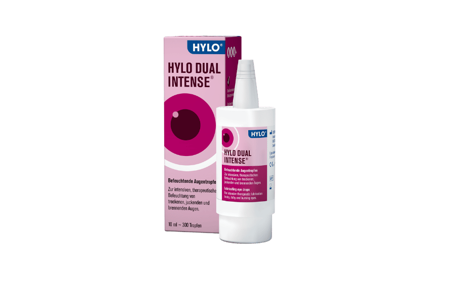 Augentropfen ohne Konservierungsmittel Hylo-Dual Intense 10 ml Augentropfen