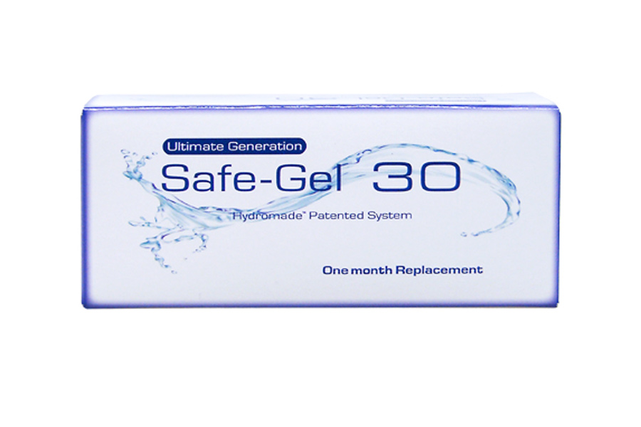 Sphärische Kontaktlinsen Safe-Gel FRP 6 Monatslinsen
