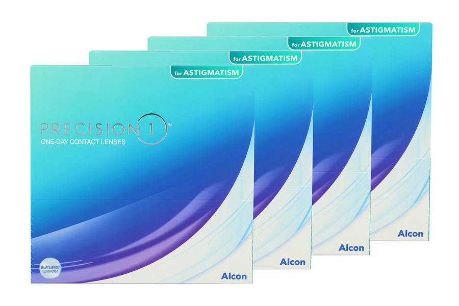 Tageslinsen Precision 1 for Astigmatism 4 x 90 Tageslinsen Sparpaket für 6 Monate