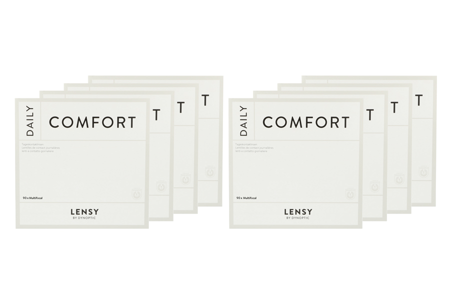 Multifokale Tageslinsen Lensy Daily Comfort Multifocal 8 x 90 Tageslinsen Sparpaket 12 Monate