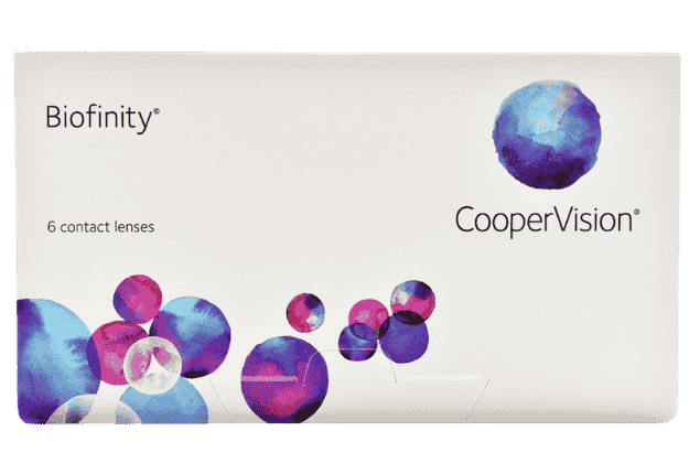 Sphärische Kontaktlinsen Biofinity 6 Monatslinsen Sphärische Kontaktlinsen Biofinity 6 Monatslinsen