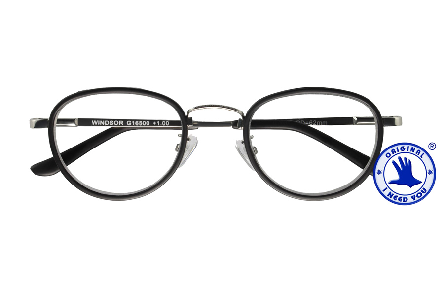 Brillenmarken Windsor Lesebrille in Panto-Form 1 Stück