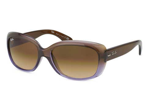 Brillenmarken Ray-Ban 4101Jackie Ohh 860 / 51 Gradient Brown Sonnenbrille