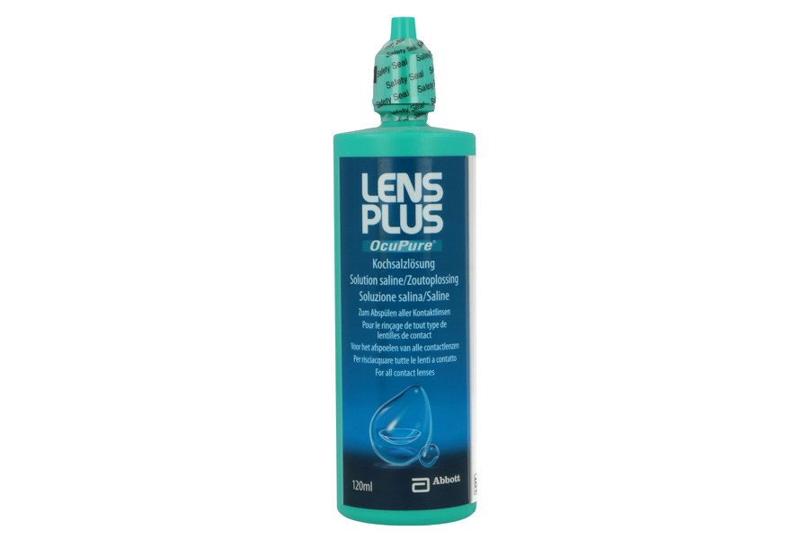 Pflegemittel Lens Plus OcuPure 120 ml Kochsalzlösung