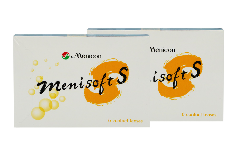 Wochenlinsen Menisoft S 2 x 6 Zwei-Wochenlinsen
