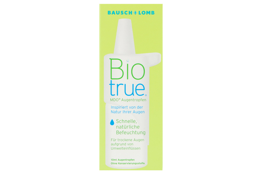 Augentropfen ohne Konservierungsmittel Biotrue MDO 1 x 10 ml Augentropfen
