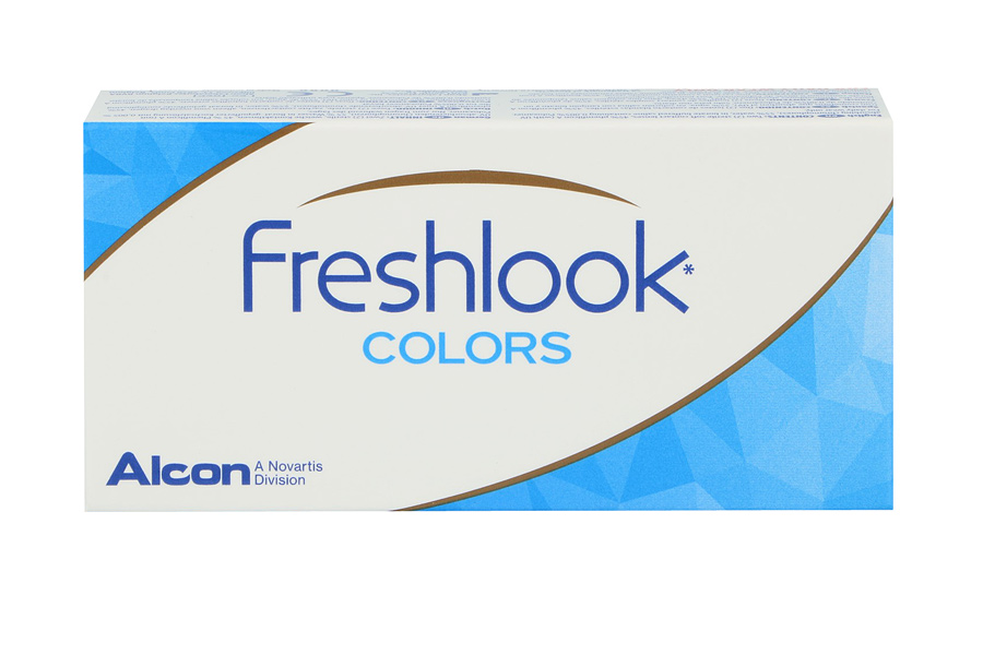 Farbige Kontaktlinsen ohne Stärke Fresh Look Colors 2 farbige Monatslinsen