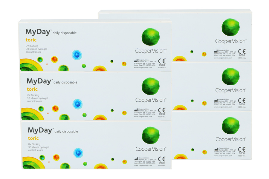 Tageslinsen MyDay daily disposable toric 2 x 90 Tageslinsen Sparpaket 3 Monate