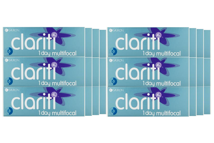 Multifokale Tageslinsen Clariti 1 day multifocal 8 x 90 Tageslinsen Sparpaket 12 Monate von Cooper Vision