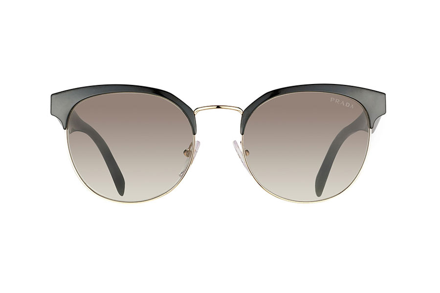 Brillenmarken Prada 61TS-1AB0A7 Black/Pale Gold Gradient Grey Brillenmarken Prada 61TS-1AB0A7 Black/Pale Gold Gradient Grey