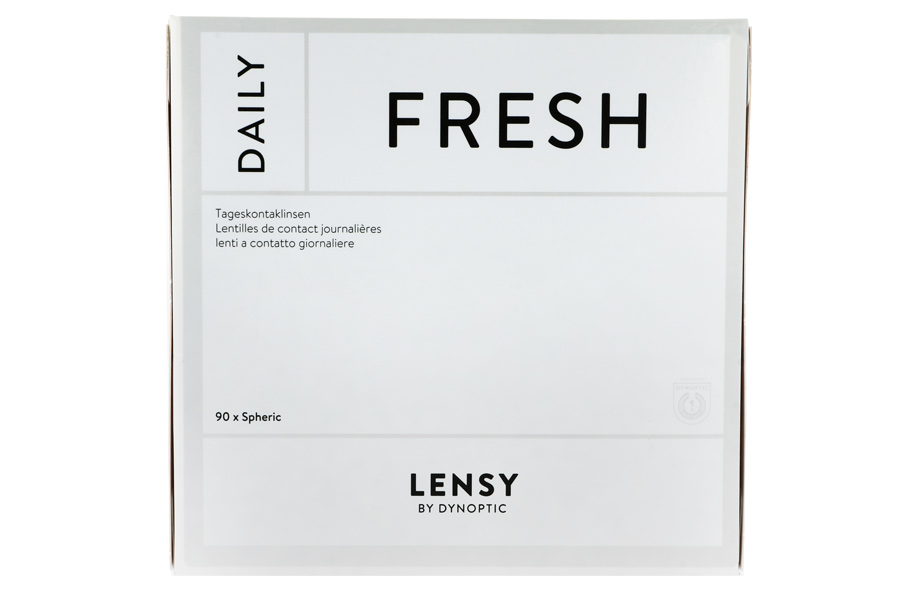 Sphärische Kontaktlinsen Lensy Daily Fresh Spheric 90 Tageslinsen