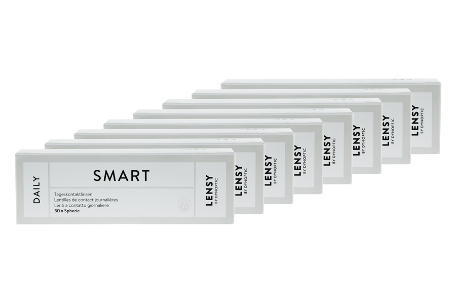 Sphärische Kontaktlinsen Lensy Daily Smart Spheric 8 x 30 Tageslinsen