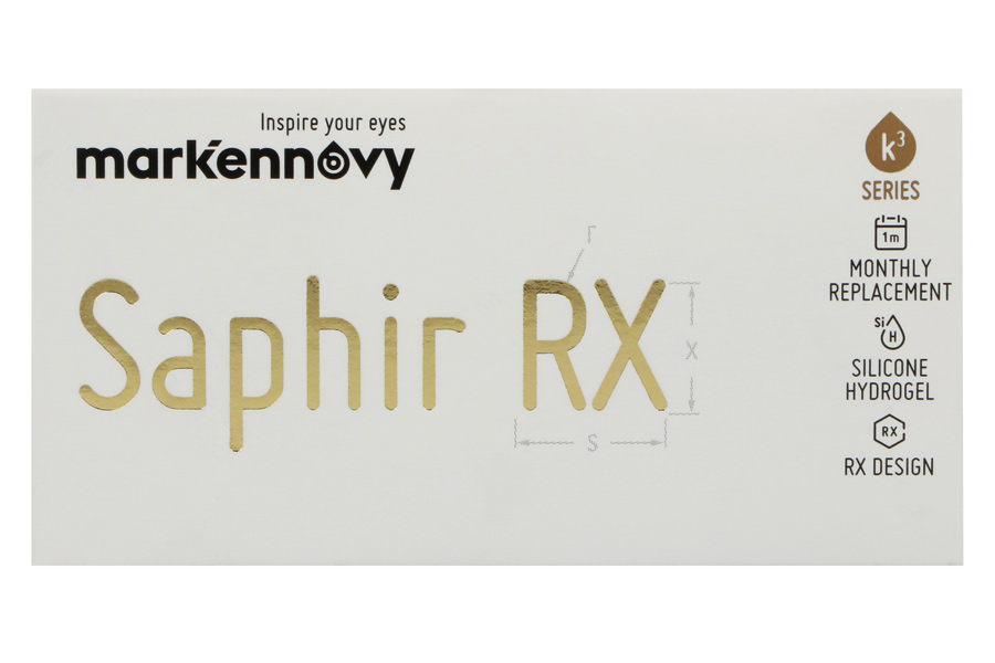 Monatslinsen Saphir Rx Monthly Multifocal 3 Monatslinsen
