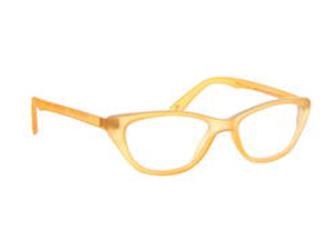 Brillenmarken Grease Lesebrille Orange-Beige