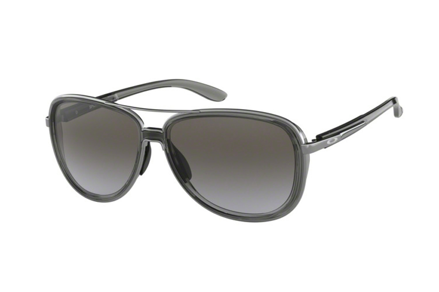 Brillenmarken Oakley Split Time OO4129-01 Black Grey Gradient Sonnenbrille
