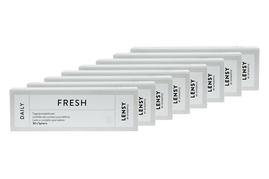 Sphärische Kontaktlinsen Lensy Daily Fresh Spheric 8 x 30 Tageslinsen