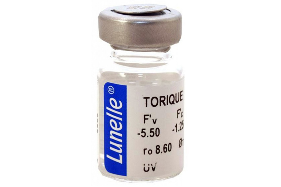 Farbige Kontaktlinsen ohne Stärke Lunelle ES 70 Torique Couleur UV 1 Jahreslinse