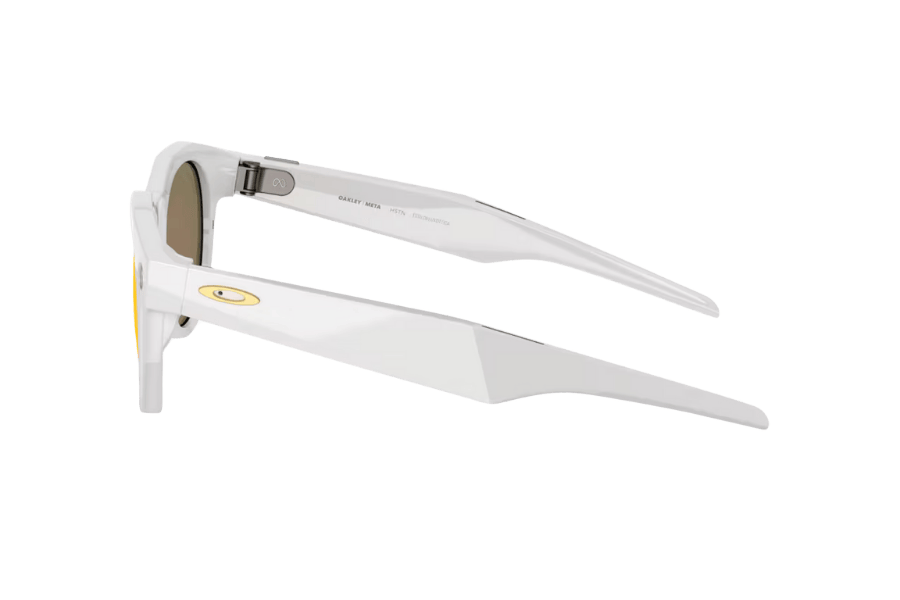 Brillenmarken Oakley Meta HSTN AI-Sonnenbrille - OW8002-0451 Warmes Grau Prizm Ruby