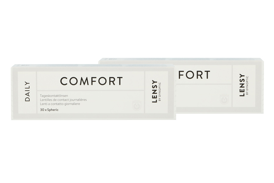 Sphärische Kontaktlinsen Lensy Daily Comfort Spheric 2 x 30 Tageslinsen
