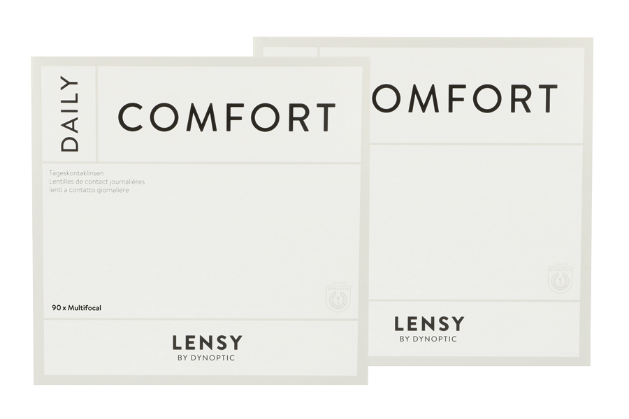 Multifokale Tageslinsen Lensy Daily Comfort Multifocal 2 x 90 Tageslinsen Sparpaket 3 Monate
