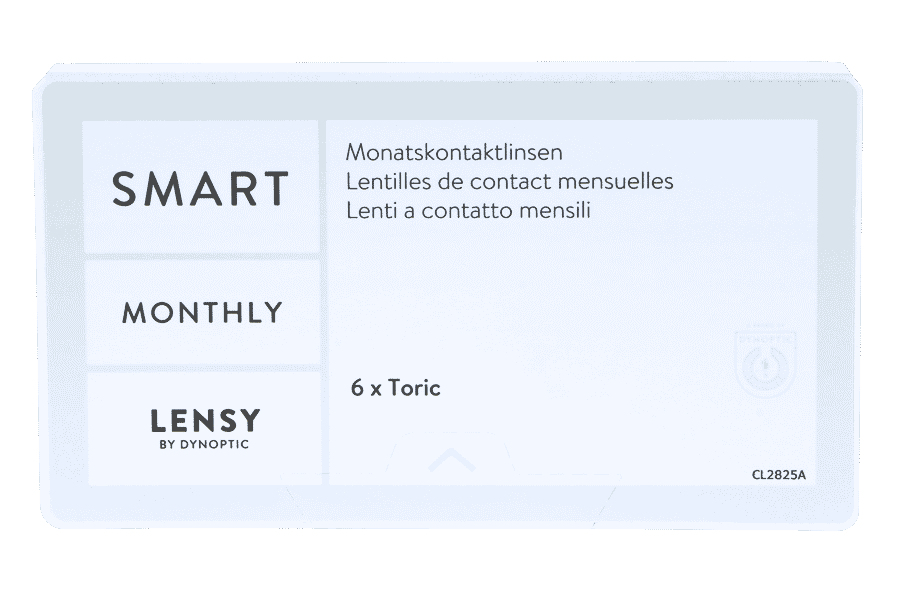 Monatslinsen Lensy Monthly Smart Toric 6 Monatslinsen