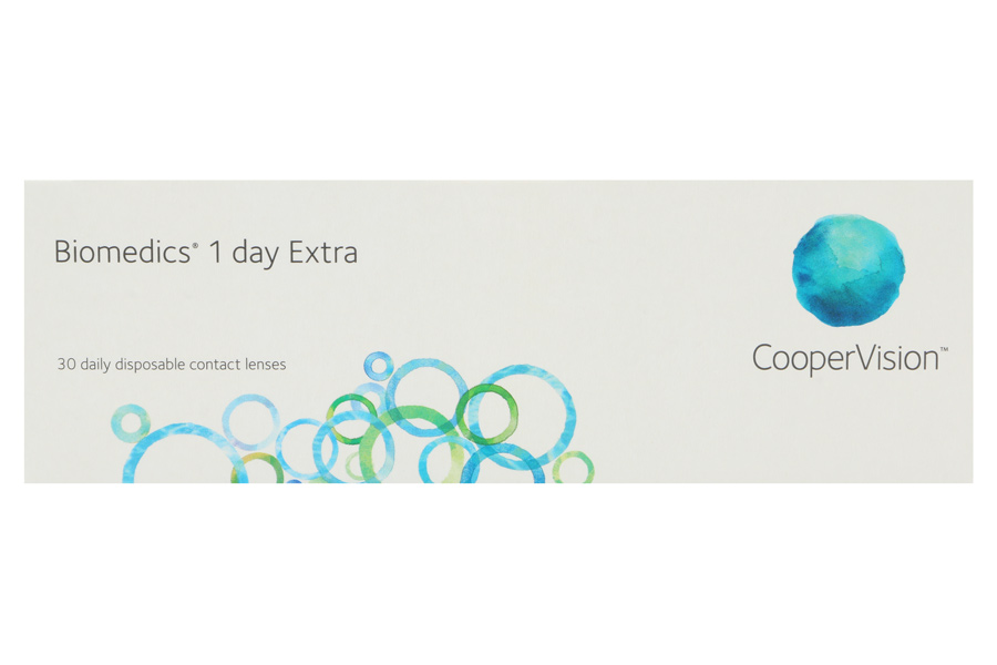 Sphärische Kontaktlinsen Biomedics 1 day Extra 30 - Tageslinsen von Cooper Vision