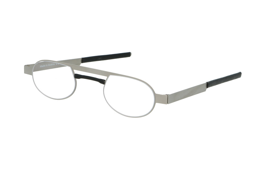 Brillenmarken Seeoo Mini Reader Silver / Black Lesebrille