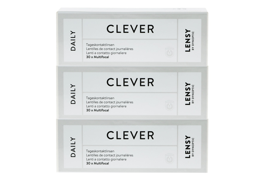 Multifokale Tageslinsen Lensy Daily Clever Multifocal 90 Tageslinsen