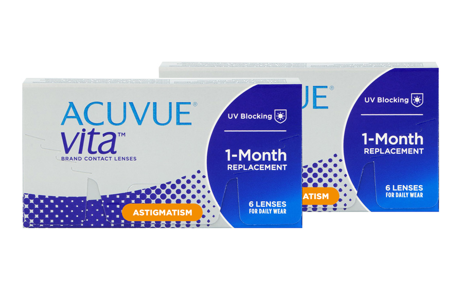 Monatslinsen Acuvue Vita for Astigmatism 2 x 6 Monatslinsen