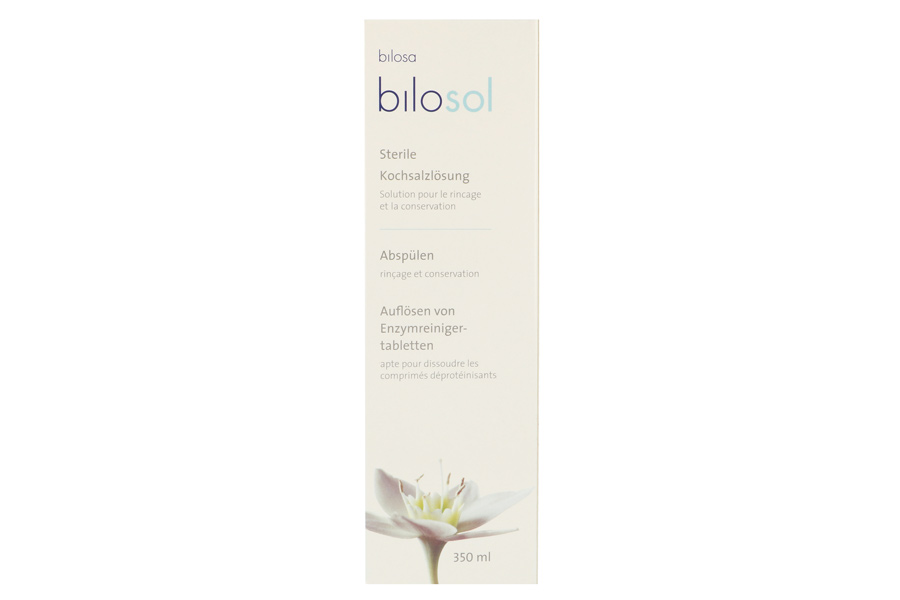 Pflegemittel Bilosol 350 ml Kochsalzlösung