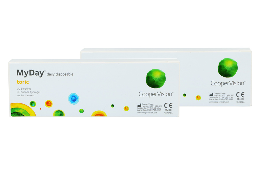 Tageslinsen MyDay daily disposable toric 2 x 30 Tageslinsen