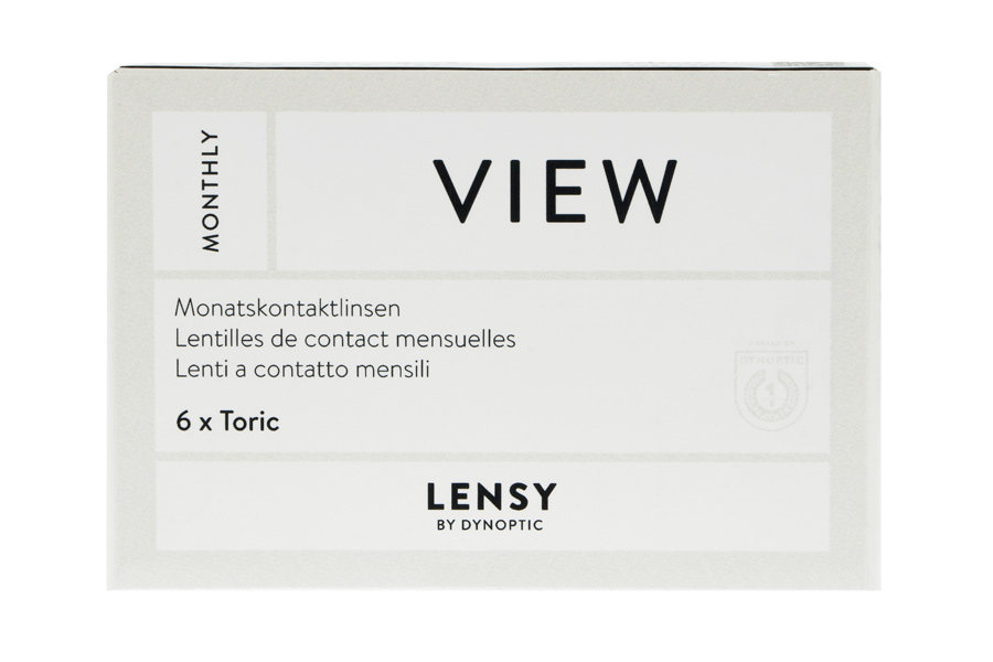Monatslinsen Lensy Monthly View Toric 6 Monatslinsen