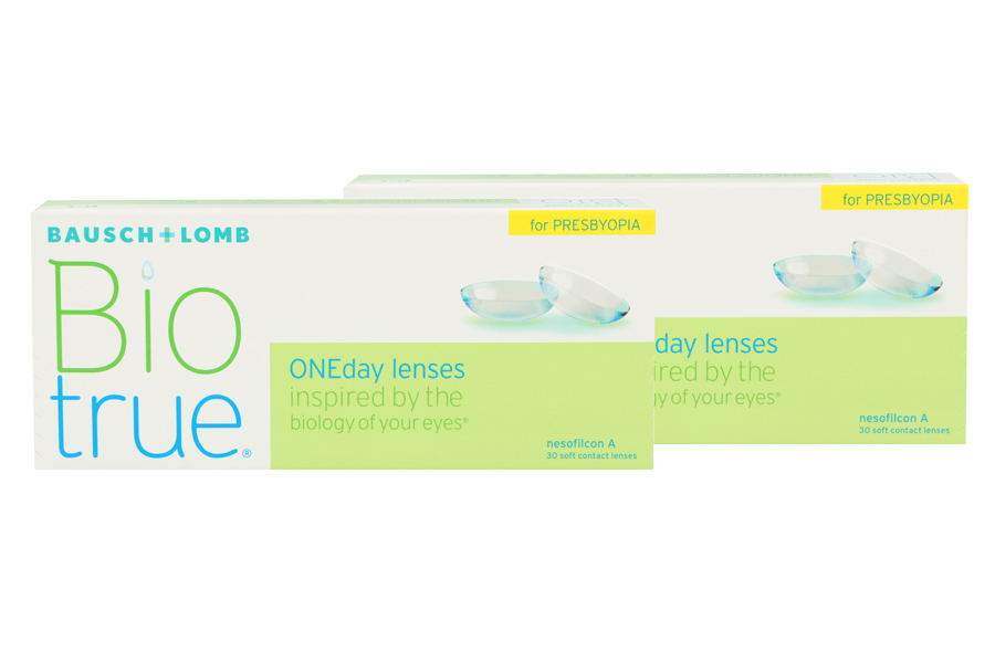 Multifokale Tageslinsen Biotrue One day for Presbyopia 2 x 30 Tageslinsen