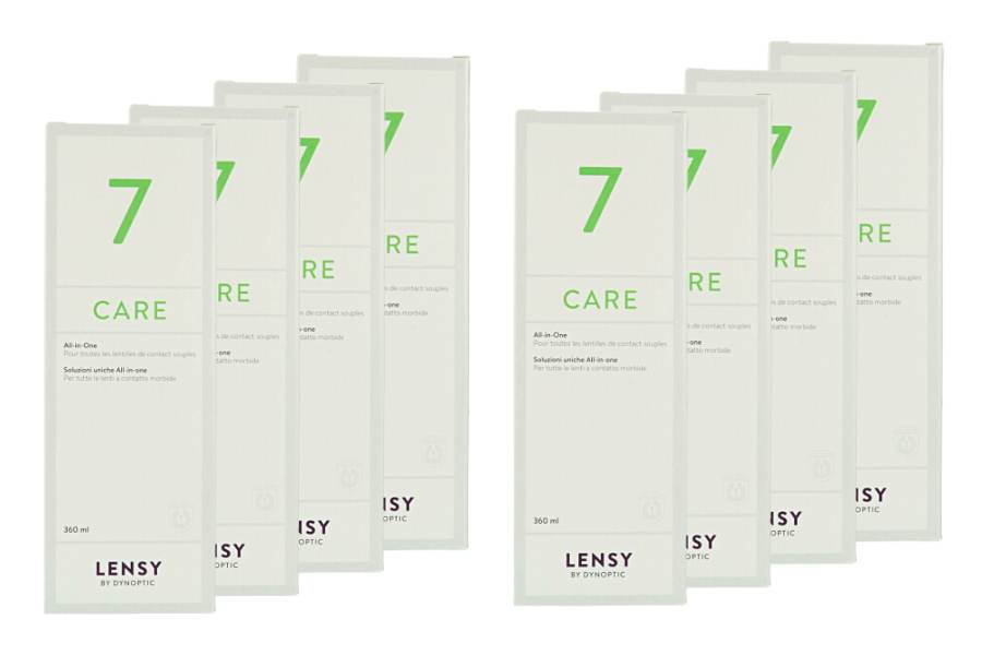 Sparpakete Linsenmittel Lensy Care 7 8 x 360 ml All-in-One Lösung