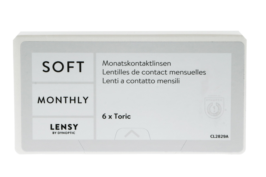Monatslinsen Lensy Monthly Soft Toric 6 Monatslinsen