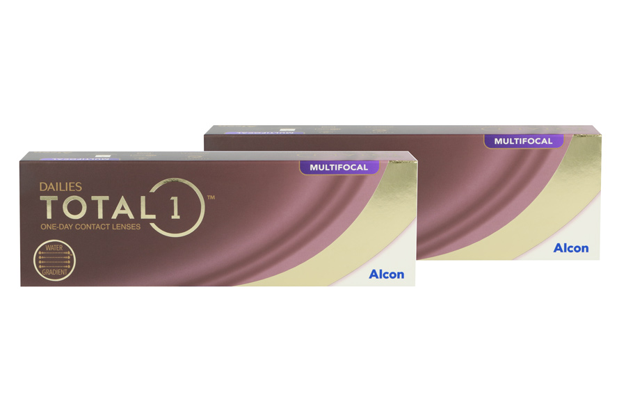 Multifokale Tageslinsen Dailies Total 1 Multifocal 2 x 30 Stück - Tageslinsen von Alcon / Ciba Vision