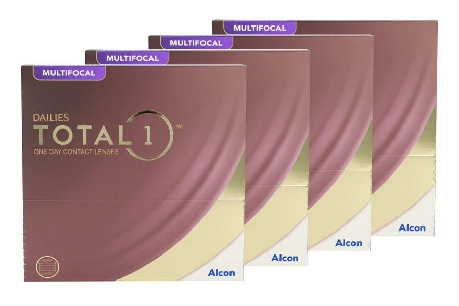Multifokale Tageslinsen Dailies Total 1 Multifocal 4 x 90 Tageslinsen Sparpaket 6 Monate von Alcon