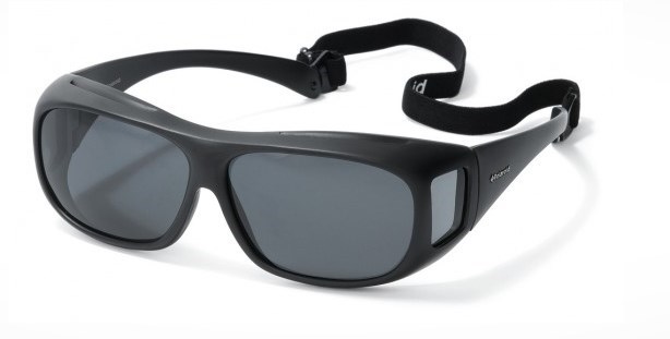 Brillenmarken Polaroid Suncovers P8535J Matte Black Sonnenbrille