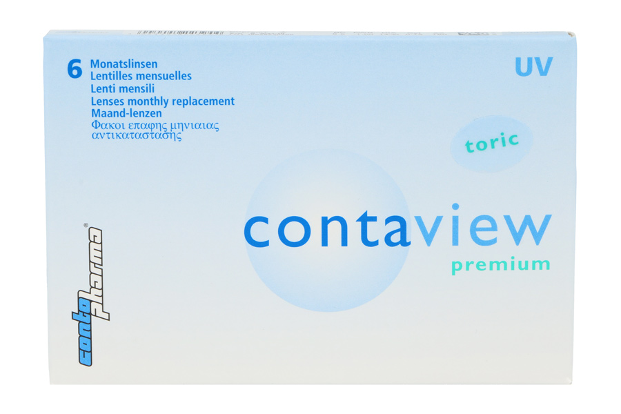 Monatslinsen Contaview premium toric UV 6 Monatslinsen