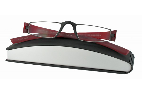 Brillenmarken Porsche Design P8801-B Lesebrille Rot