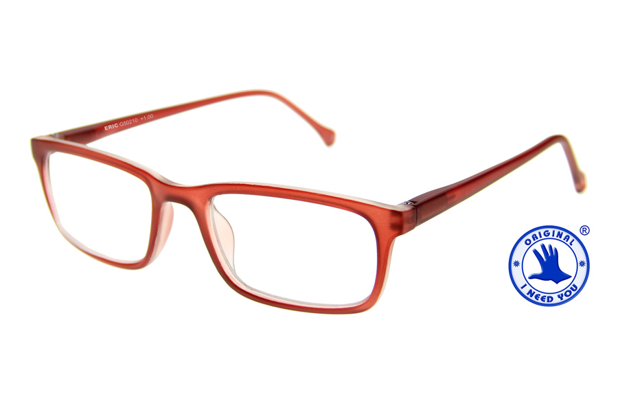 Brillenmarken Eric Lesebrille in Rot